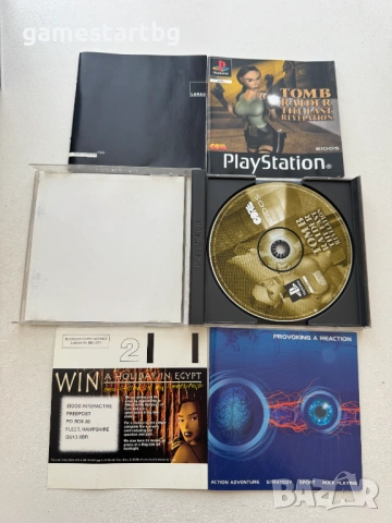   Tomb Raider: The Last Revelation за PS1, снимка 2 - Игри за PlayStation - 54256147