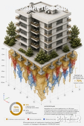 GPR сканиране на подземна комуникация до 40 метра дълбочина, снимка 4 - Други ремонти - 55121603