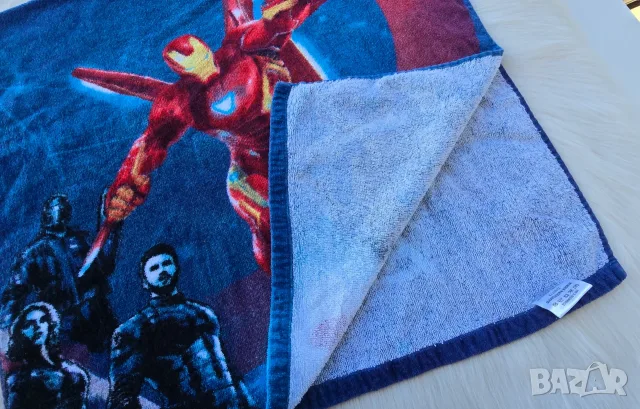 Детско пончо Marvel Avengers, снимка 3 - За банята - 55678284
