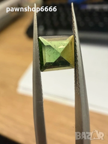 Скъпоценен камък ЗЕЛЕН ТУРМАЛИН (VERDELITE) – 0.855 ct, снимка 9 - Други - 54844703