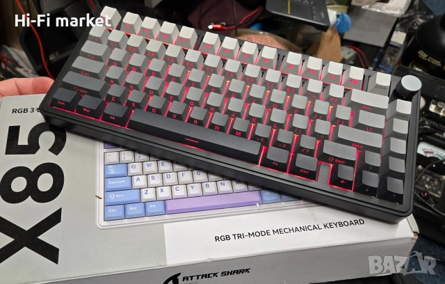 RGB клавиатура Attack Shark X85