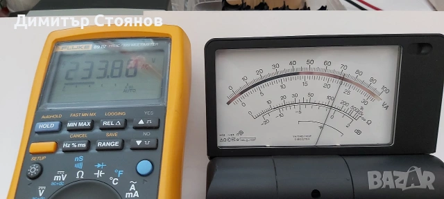 Мултицет BBC GOERZ METRAWATT MA 3E, снимка 5 - Друга електроника - 55076987