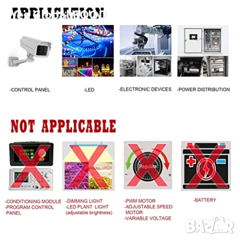 Захранване 48V 25A 1200W SMPS AC/DC индустриално, снимка 8 - Друга електроника - 54036864