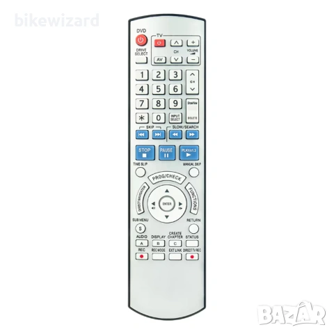VINABTY Резервно дистанционно управление, съвместимо с DVD рекордери Panasonic НОВО