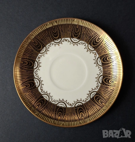 Порцеланова чаша и чинийка за кафе - Winterling, снимка 3 - Чаши - 53995001