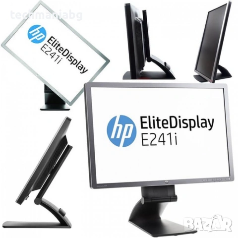 Професионални IPS монитори 23-24" – Dell и HP, Full HD и 1920x1200, без ШИМ, снимка 5 - Монитори - 54925164