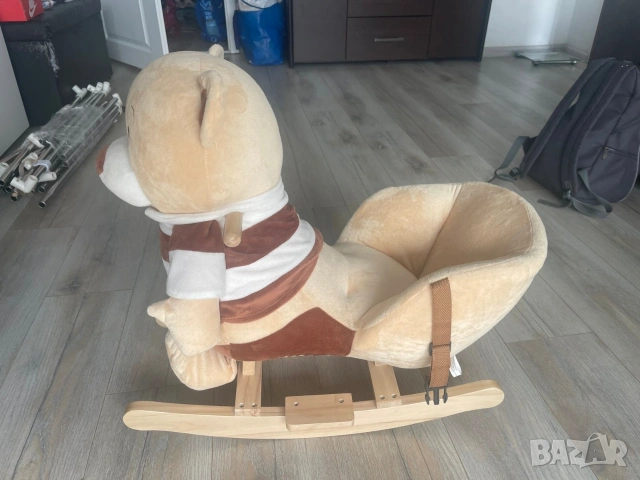Люлка плюшена Bear каки