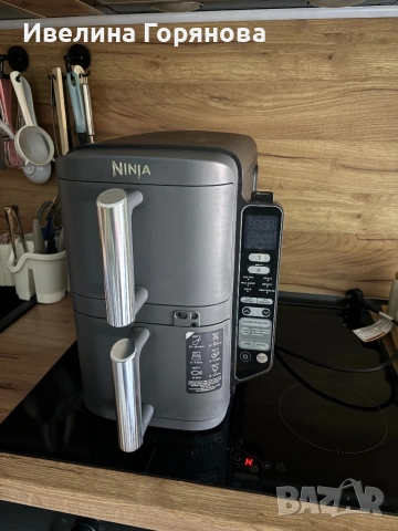 Продавам Ninja Double Stack Pro Air Fryer – много запазен