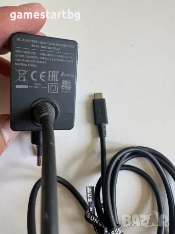 Оригинално захранване за Nintendo Switch, снимка 2 - Аксесоари - 55327572
