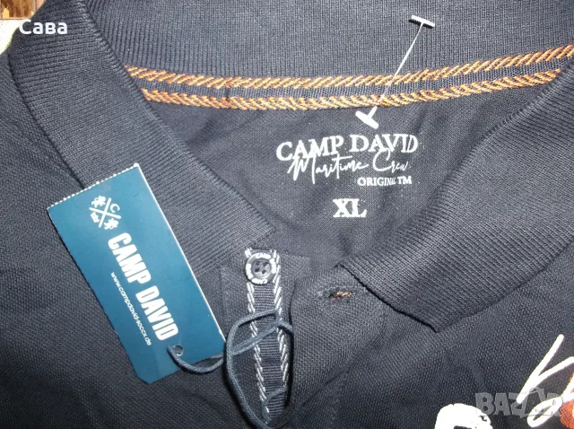 Тениски CAMP DAVID, MARCO GI ,PL  мъжки,Л-ХЛ, снимка 8 - Тениски - 55425311