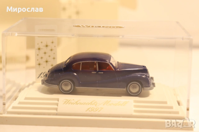 WIKING H0 1/87 BMW 501 РЕТРО МОДЕЛ КОЛИЧКА, снимка 4 - Колекции - 54758678