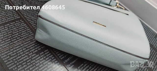 Оригинална дамска чанта Aldo Klusa - blue, снимка 8 - Чанти - 55541052