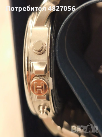 Мъжки часовник Tommy Hilfiger Daniel TH1710382 Сребрист Чисто НОВ Неизползван, снимка 2 - Мъжки - 54545089