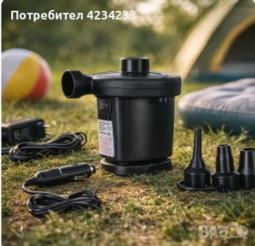 Електрическа помпа 2в1 , снимка 4 - Други стоки за дома - 55302387