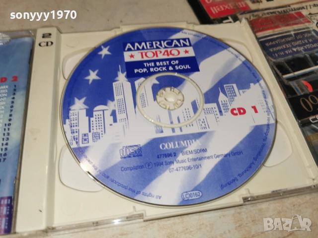AMERICAN TOP 40 X2CD-ВНОС GERMANY 0406261907H2E6R, снимка 8 - CD дискове - 54781960