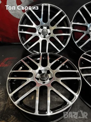 Магнезиеви джанти, 20 цола, Спорт пакет, Мерцедес ( Mercedes ), 5x112, снимка 6 - Гуми и джанти - 55330805