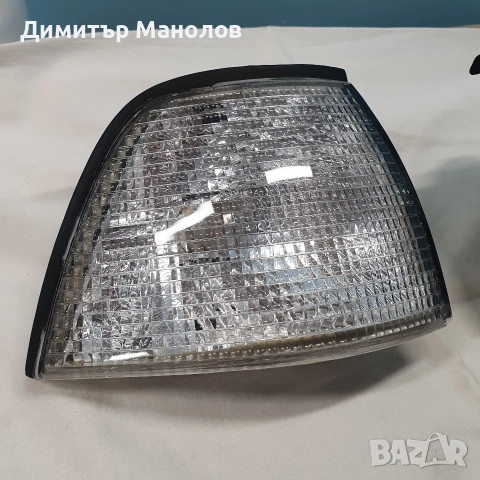 Бели / кристални мигачи за BMW E36 , снимка 2 - Части - 54652360