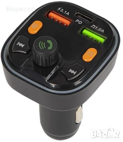 FM Трансмитер с Bluetooth , снимка 12 - MP3 и MP4 плеъри - 55693196
