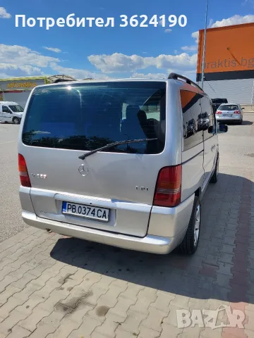мерцедес вито в220цди 2001г, снимка 5 - Бусове и автобуси - 55314865