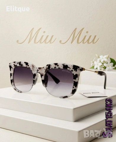 слънчеви очила с калъф miu miu , снимка 3 - Слънчеви и диоптрични очила - 54220580
