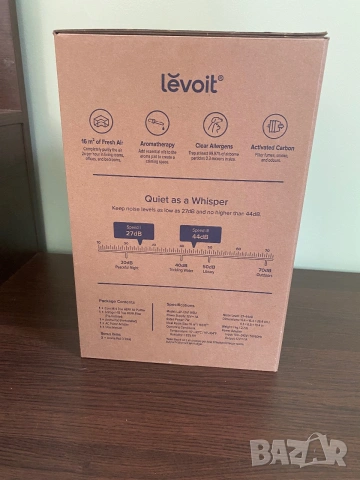 Пречиствател за въздух Levoit Core Mini, 17㎡, снимка 6 - Овлажнители и пречистватели за въздух - 55070776