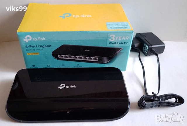 Wi-Fi Рутери и Суичове TP-Link, снимка 15 - Рутери - 21585493