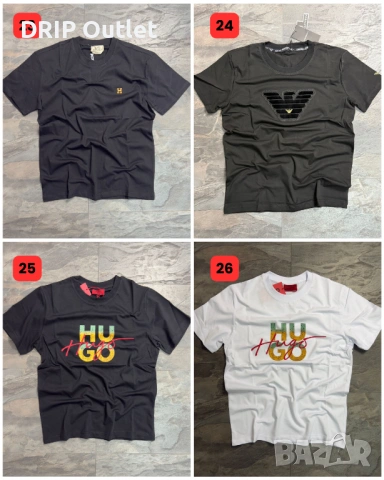 !НОВИ 40 МОДЕЛА! Мъжки Летни Тениски |DSQ2|LV|STONE ISLAND|BALENCIAGA, снимка 8 - Тениски - 54567902