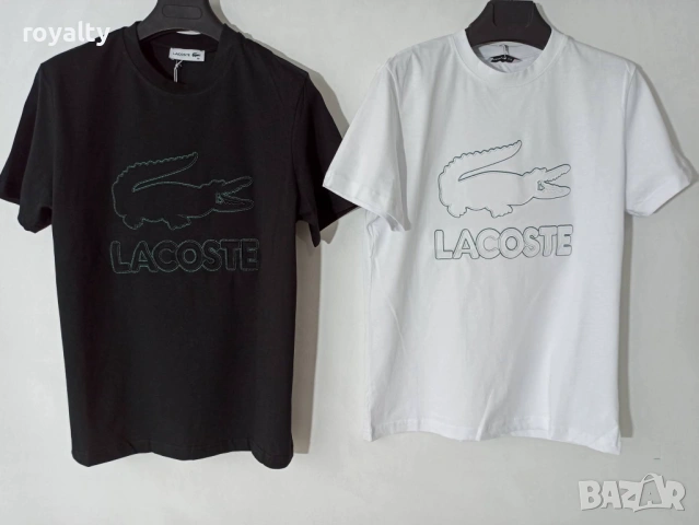 Lacoste Нова Мъжка Тениска Lacoste Два Цвята 