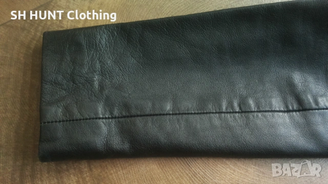 Jack & Jones JCONIMU LEATHER Jacket Размер S мъжко яке агнешка естествена кожа 17-27, снимка 8 - Якета - 54804699