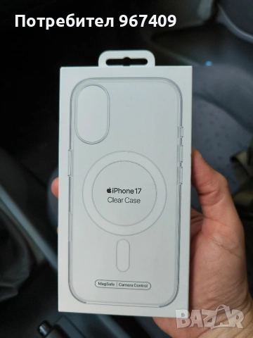 iPhone 17 clear case with MagSafe 