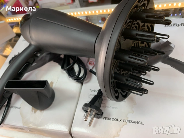 Babyliss Мощен Сешоар с Дифузер 2200W, снимка 10 - Сешоари - 54863075