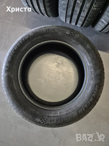 Летни 255/55/18 Michelin Pilot Sport 4 ДОТ 0421, снимка 2 - Гуми и джанти - 54383043
