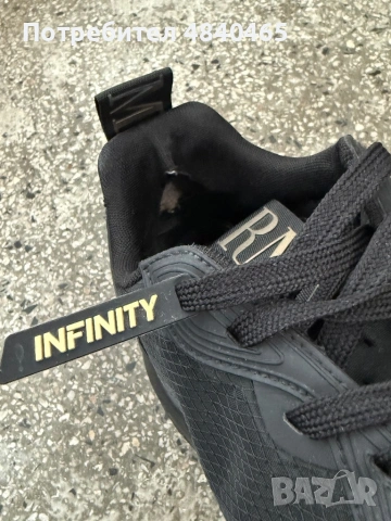 Оригинални EA7 Emporio Armani Infinity / Triple black + Gold, снимка 6 - Маратонки - 54701152
