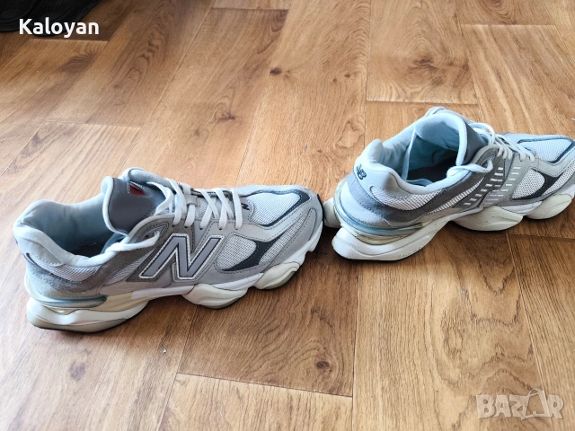 Мъжки обувки New Balance 9060 Gray размер 45, снимка 3 - Маратонки - 54602308