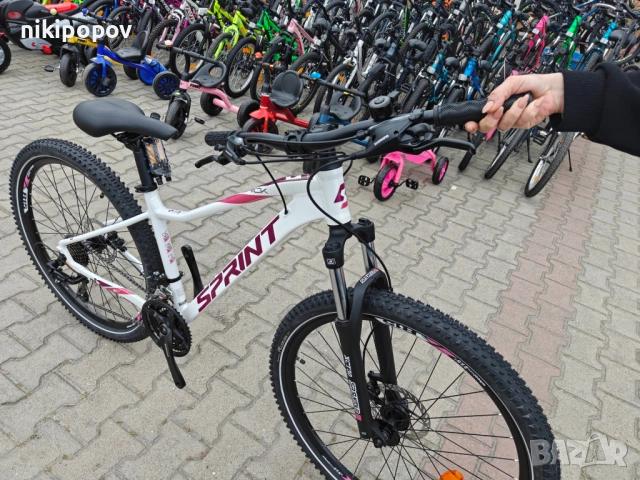 PA Велосипед 27.5" MAVERICK LADY бял, снимка 3 - Велосипеди - 54493591