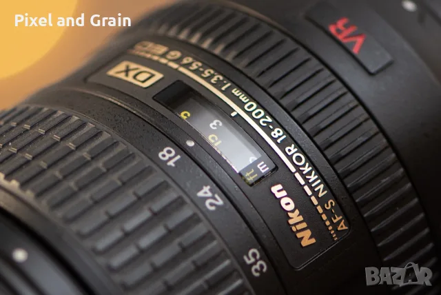 Nikon 18-200mm f3.5-5.6 AF-S Nikkor G ED VR обектив Никон, снимка 4 - Обективи и филтри - 55569450