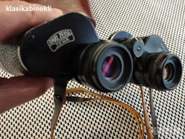 ТОП Бинокъл Carl Zeiss Jena-JENOPTEM-MULTI-COATED -10 х 50W-ГДР, снимка 3 - Екипировка - 54749733