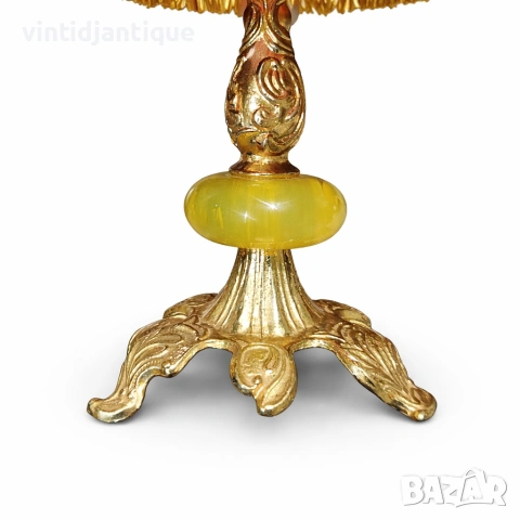 Винтидж настолни лампи, напомнящи модела Fenton & Fenton Florence 2 броя, снимка 3 - Настолни лампи - 54159946