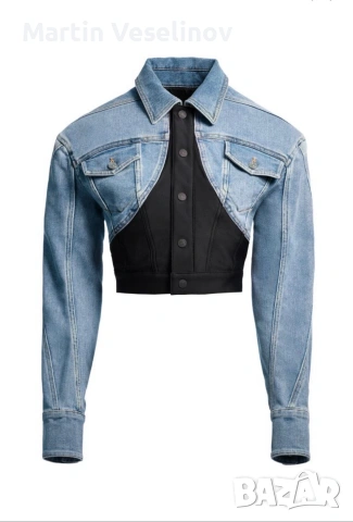 H&M x Mugler denim jacket дънково яке