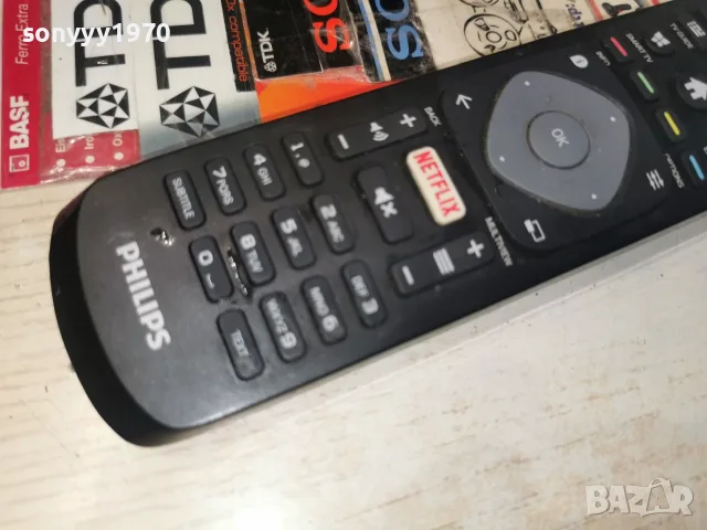 PHILIPS NETFLIX SMART TV REMOTE-ВНОС SWISS 2807260933, снимка 4 - Дистанционни - 55439542
