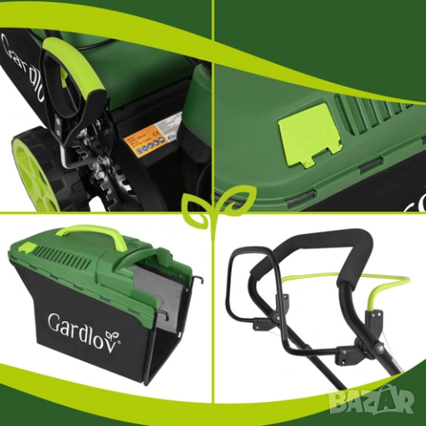 Бензинова косачка за трева / Самоходна косачка / Моторна косачка - 50L, снимка 12 - Градинска техника - 53992027