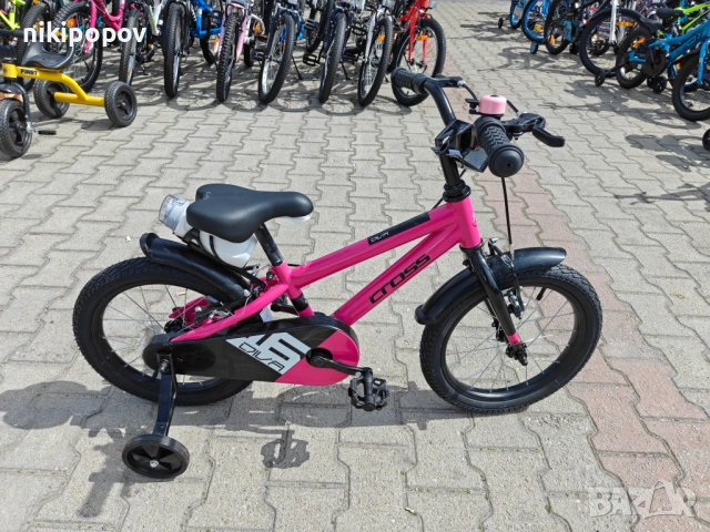 CROSS Велосипед 16" DIVA розов, снимка 2 - Велосипеди - 53980766