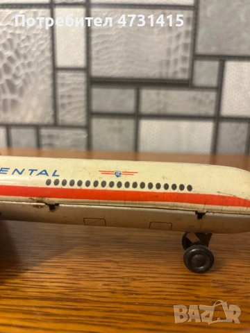 Тенекиен самолет, снимка 9 - Колекции - 54295494