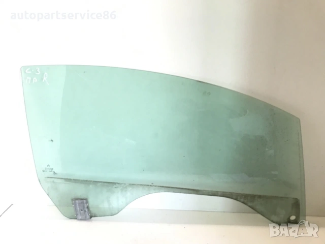 Стъкло за предна дясна врата за Citroen C3 Pluriel 1.4 HDi (2006) LHD 43R-00049