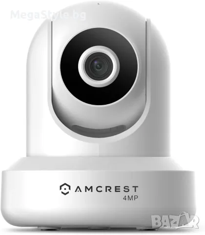 Amcrest 4MP ProHD вътрешна WiFi, охранителна IP камера с панорамиране, снимка 9 - IP камери - 55303404