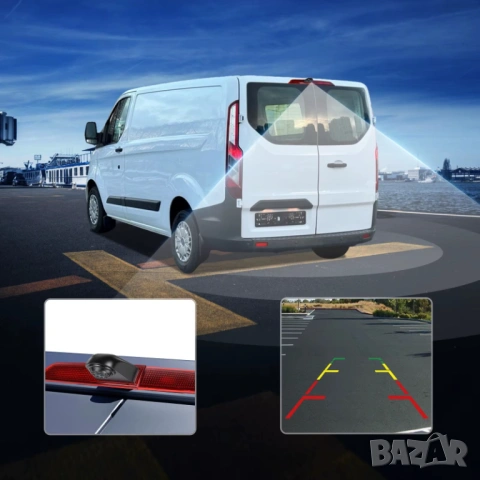 Камера за бус, Ford Transit, 2012, 2013, 2014, за стоп, заден ход, задно виждане нощно, Форд Транзит, снимка 3 - Аксесоари и консумативи - 54478330