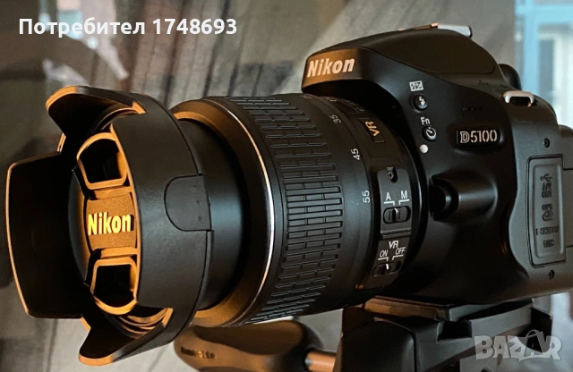 Nikon D5100 с 3 обектива, пълен комплект, като нови, снимка 9 - Фотоапарати - 54420741