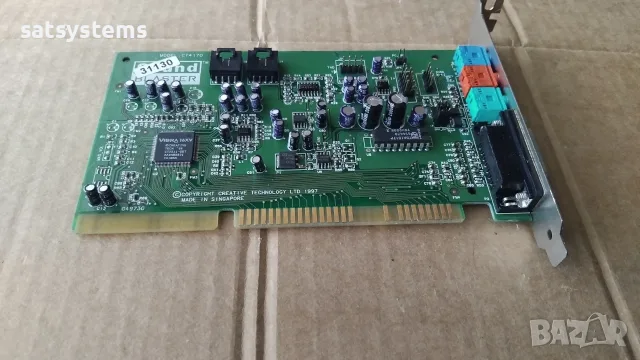 Звукова карта Creative Labs Sound Blaster ViBRA 16XV CT4170 16-bit ISA, снимка 5 - Други - 55335738