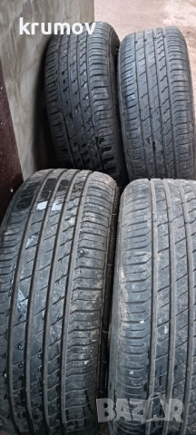 4 броя хубави летни гуми с джанти за Мерцедес 16 цола , снимка 3 - Гуми и джанти - 54083422