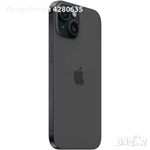 Iphone 15 black НЕРАЗПЕЧАТАН! 24 месеца гаранция!, снимка 2 - Apple iPhone - 54172106